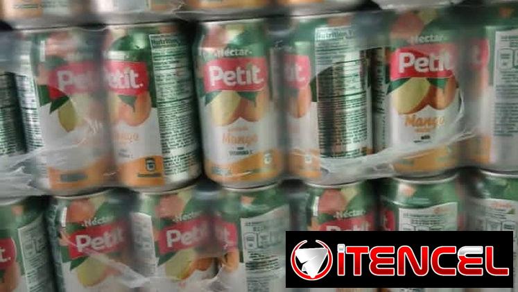 Disponible Contenedores de jugos Néctar Petit  Precio:$0.56 usd Sabores disponibles mango,pera y melocotón  67200 latas