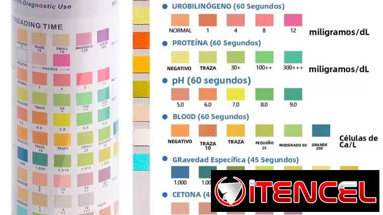 Kit medición grafica 10 parámetros en orina