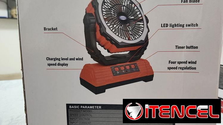 Vendo ventilador recargable