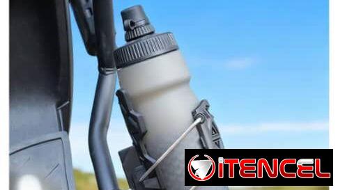 Portavasos para motos y mallas elásticas