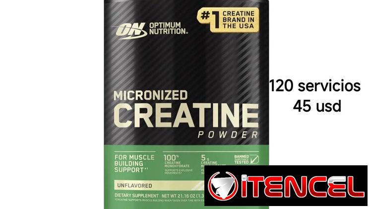 Creatina Optimum Nutrition de 120 servings