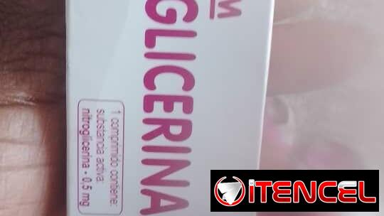 Nitroglicerina pomo de 20 tabletas