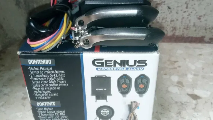 Alarma Genius para motos