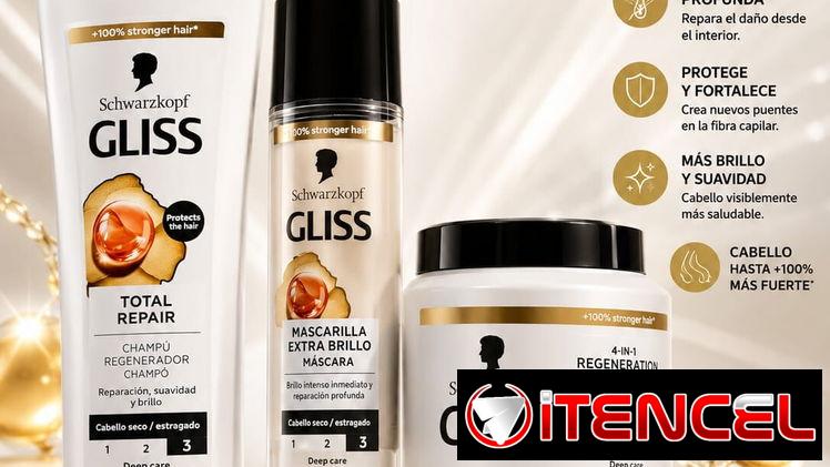 PACK GLISS SCHWARZKOPF, PARA CABELLO SECO Y ESTRAGADO