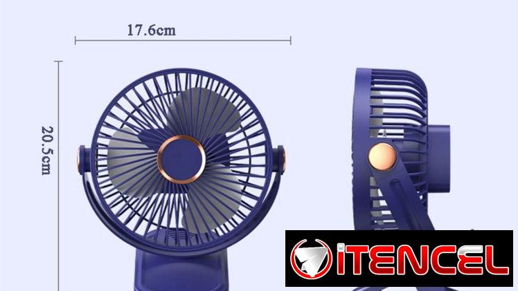 Ventilador recargable