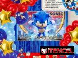 Set decorativos de Spiderman, plim plim, Sonic, bluey, hello kitty, frozen, ariel, las princesas, y mucho más