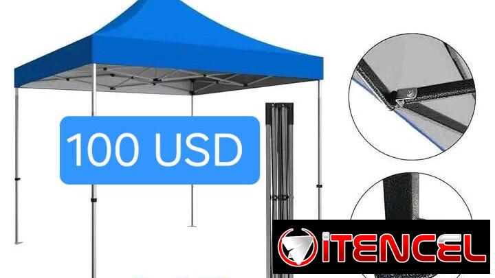 Carpas plegables multiuso tipo acordeón 3×3 metros cuadrado  Precio 100 usd nuevas en caja 📦  Llamar al 55 369177 Haban