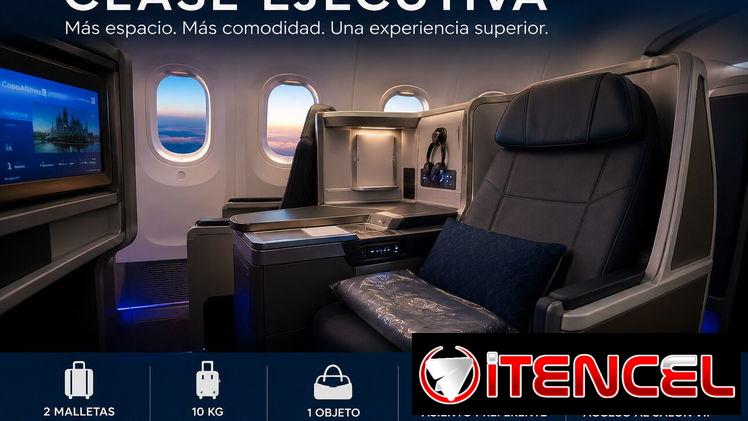 ASCENSO A CLASE EJECUTIVA – COPA AIRLINES ✈️  ¿Regresas de Panamá a La Habana? Viaja en CLASE EJECUTIVA