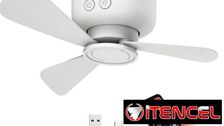 ✅VENTILADORES RECARGABLES DE TECHO✅MODELO F6 D 20000 mAh✅