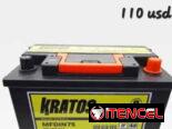 Baterías de 200 amp 60 amperes 75amp 45 amp de varios amperes mas