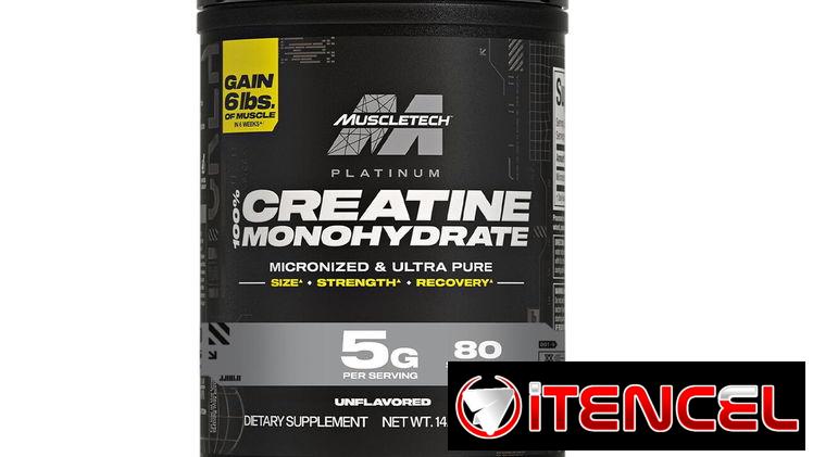 ✔️creatina MuscleTech Platinum 80 servicios
