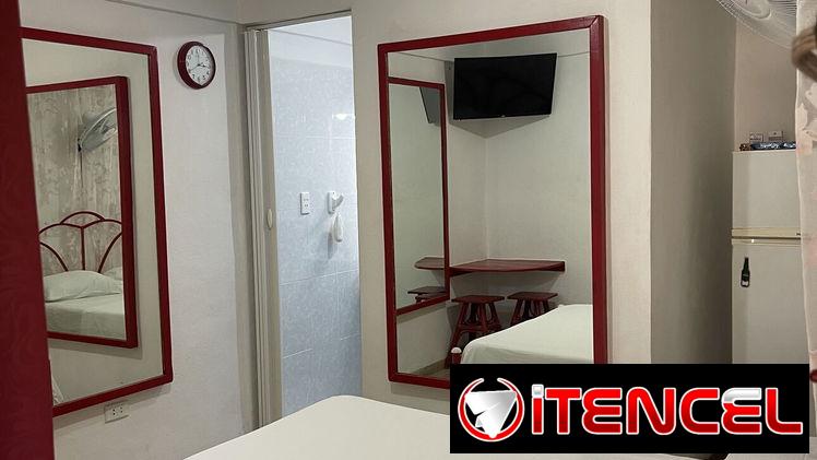 Alquiler de habitaciones por hora.