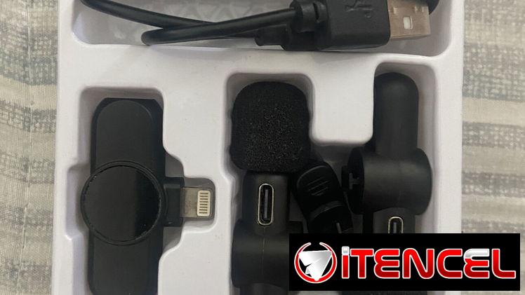 Microfono Lavalier de muy poco uso para IPhone