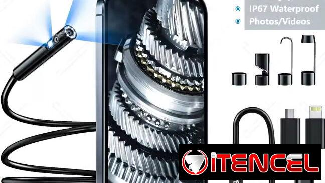 CAMARA ENDOSCOPICA PARA ANDROID Y IPHONE👀​ 1 METRO 👀​ 5mm 👀​ USB – TIPO C – V8