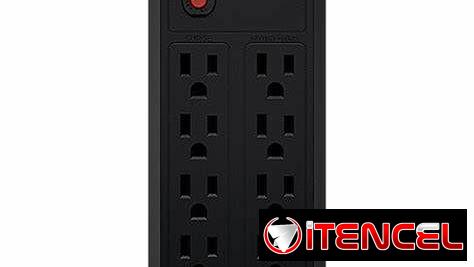 Ofertica⭐⭐⭐Protege tu PC y tu información…. de los Apagones⭐⭐⭐ UPS (Backup) de 8Tomas 550V Marca: CyberPower (Nuevo Sell