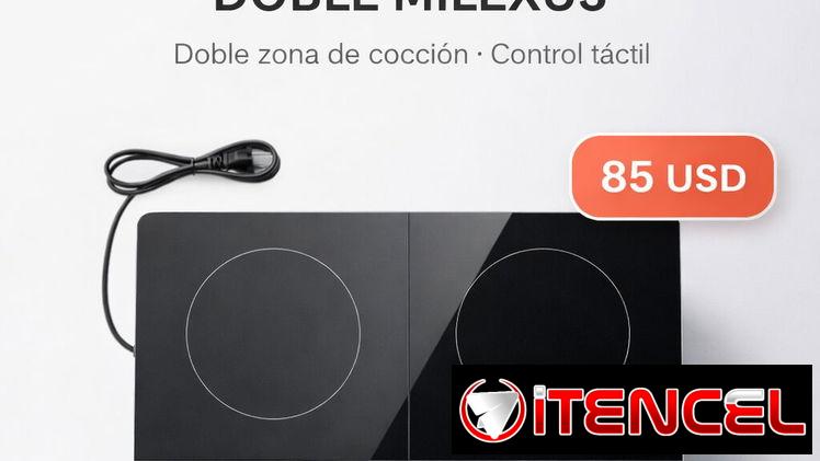 DOBLE HORNILLAS ESTUFA DE INDUCCIÓN