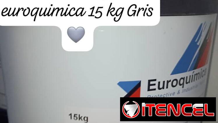 Impermeables transitable antigoteras euroquimica 15 litros con fibras incorporadas no necesita mallas importada de Españ