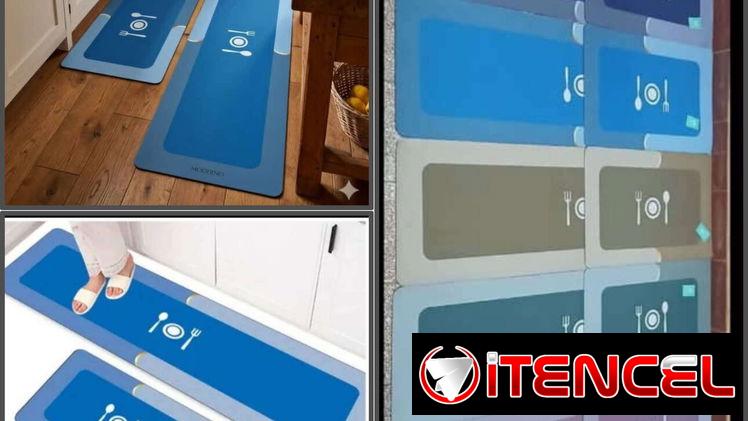 Alfombra Completamente Engomada 2 Piezas (uhb)