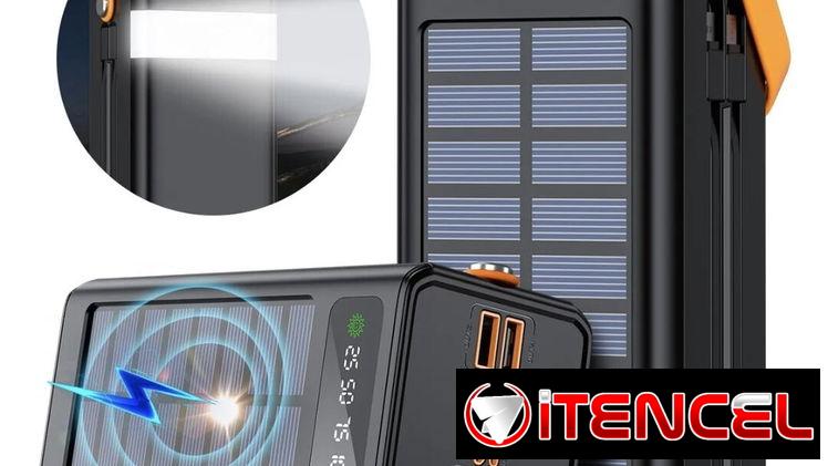 Power bank 80000 mah con Panel solar