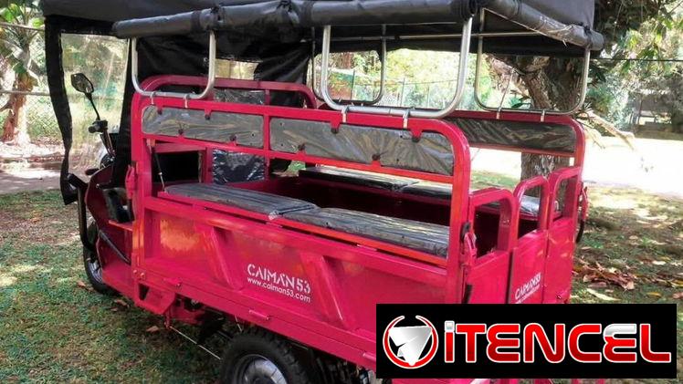 *Triciclo CAIMÁN GRANDE*🐊  Nuevos 0km *CON SU TECHO Y ASIENTOS PLEGABLES*