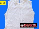SE VENDE BLUSA DESMANGADA BLANCA DE MUJER TALLA M 1500 CUP