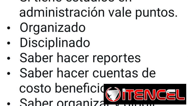 Buscamos JEFE de Mantenimiento -Logistica
