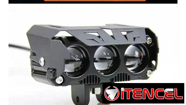 Neblineros 3 lupas led