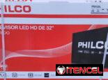 Televisor 32 pulgadas Marca PHILCO Hibrido con Cajita HD interna LED HD Alta Definición HDMI + PC precio $190 USD Transp