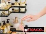 Estantes Organizadores Metálicos para Baño y cocina de 2 piezas