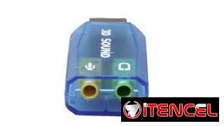 Tarjetas USB de Sonido 5.1//Recupere el audio de su ordenador por usb//