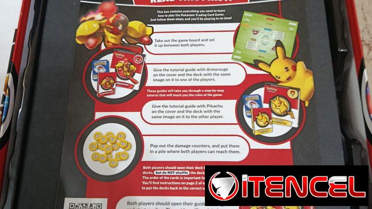 Juego de Pokémon TCG battles Academy
