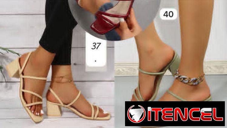 Sandalias preciosas