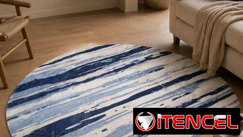 Alfombra Circular Decorativa – 180 cm(CVV)