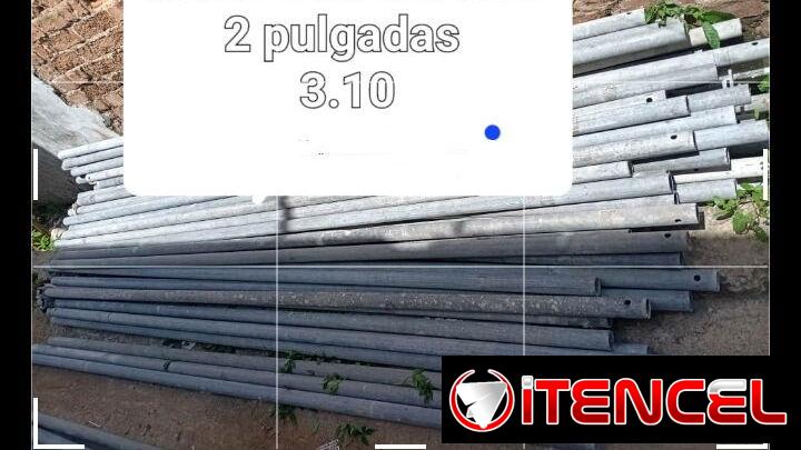 ❎❎Tubos galvanizado de 2 pulgadas de cara gorda maxima calidad
