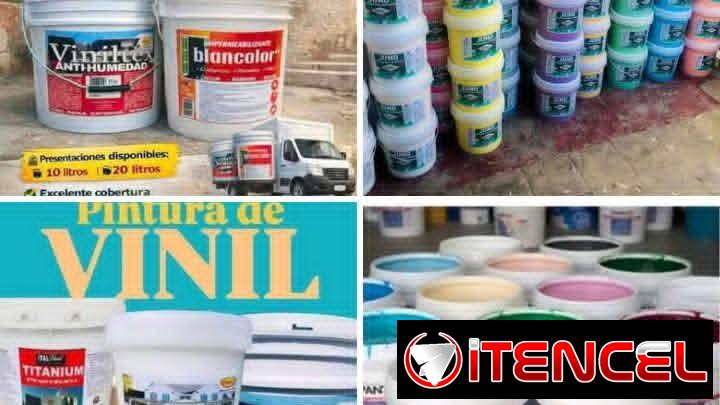 Todo tipo de pinturas originales de máxima calidad con garantía y selladas