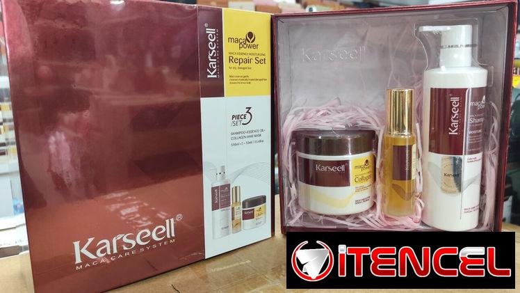 Kit Karseell: Mascarilla + Aceite + Shampoo. ✨Tratamiento Karseell.👌🏻👉🏻 El juego completo 💯 ORIGINAL