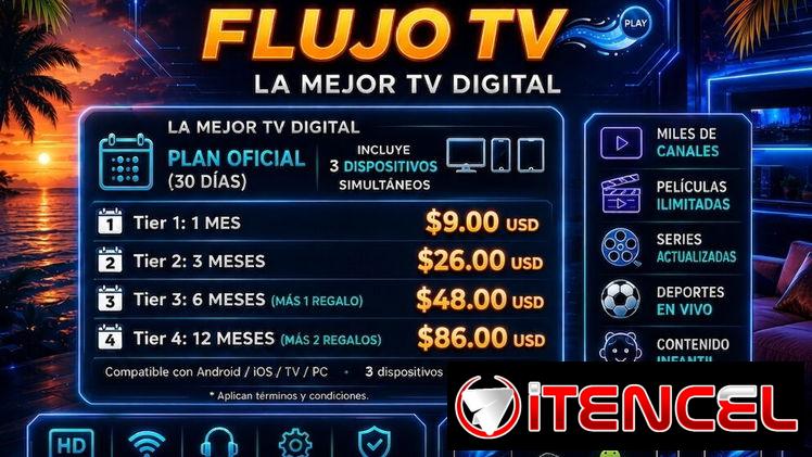 🏝️ **¡LA TELEVISIÓN DEL FUTURO YA ESTÁ EN CARIBE PLAY!** 🎬🔥