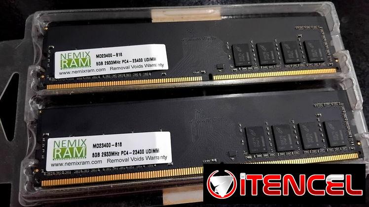 Pareja de ram Ddr4 (8+8) 16gb total
