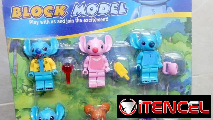 ✓SET  6 PERSONAJES DE STICH