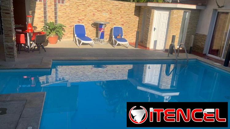 📱 Renta de Villa con Piscina y Bar en Río Cristal, Boyeros
