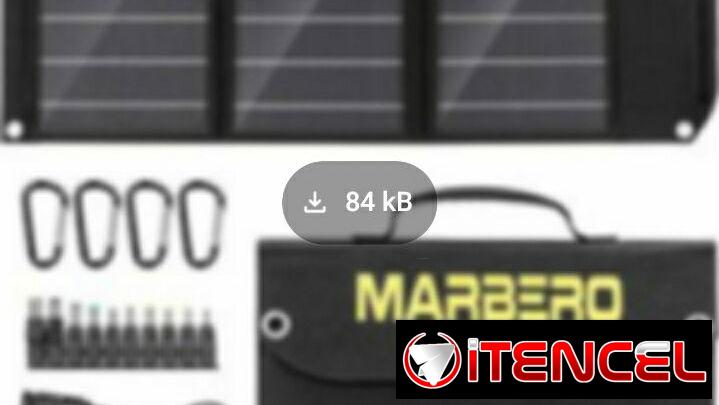 Panel Solar Portatil Marbero Potencia: 30 W Precio 75usd