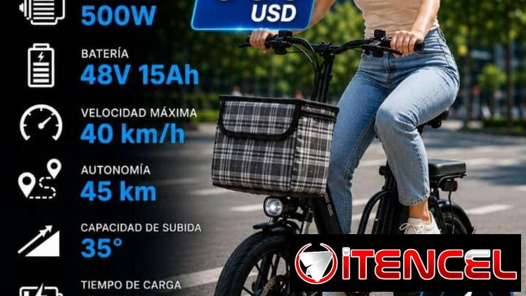 Bicicleta Eléctrica 48v 15 Ah