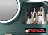 Organizadores de Perfumes ,Joyas y Maquillajes con espejo LED