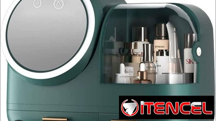 Organizadores de Perfumes ,Joyas y Maquillajes con espejo LED