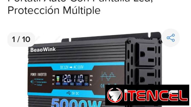 Inversor 5000watt + Cargador