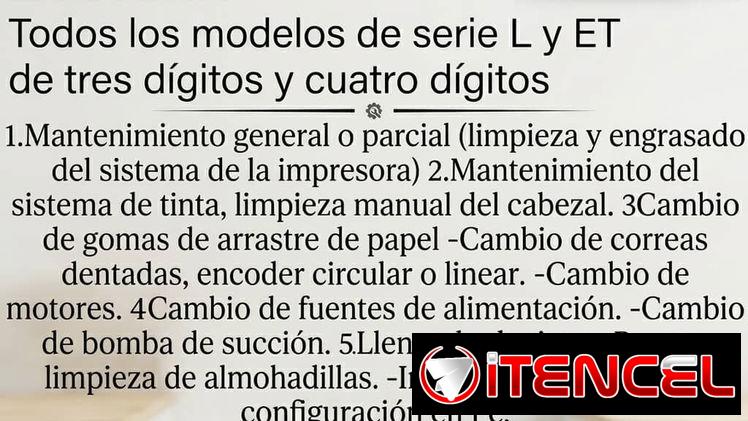 Servicio de Reparación de Impresoras Epson