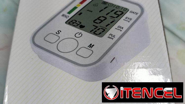 Efimo digital de pila nuevo en su caja
