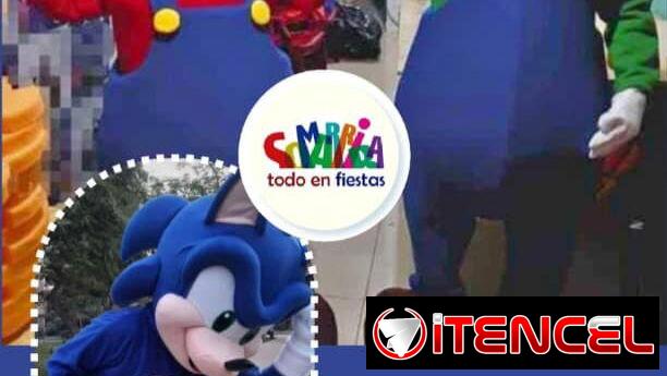 Fiestas, Alquiler de Personajes de Disney
