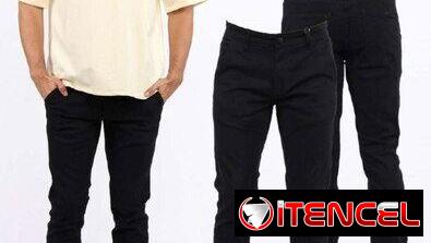 Ropa para hombres y estos pantalones de vestir de diferentes modelos y tallas. Precio: 24 usd o 13200 mn.