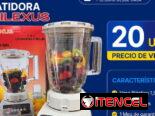 Batidora con molinillo Milexus. 🔸Vaso Plástico 1,5 lts  🔸4 Velocidades  🔸1 Mes de garantía  🔸110V – 60hz. 300W